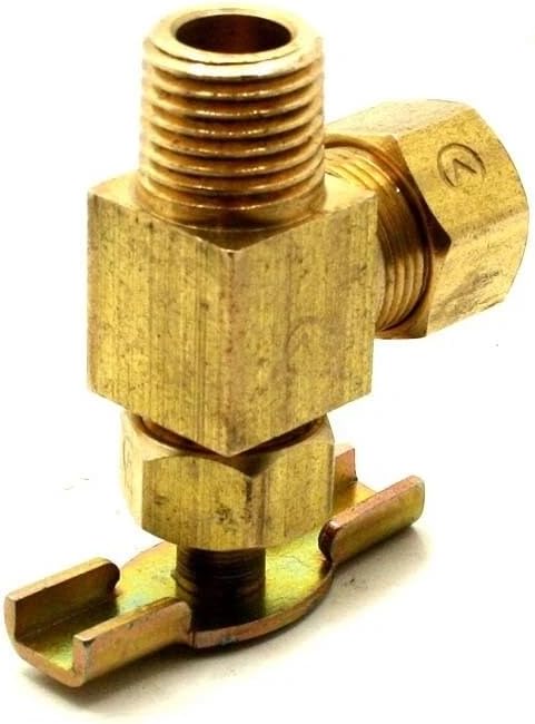 Replacement 3/8 Inch C x 1/4 Inch MP Angle Needle Valve for Thrifco Plumbing 6922006#303C