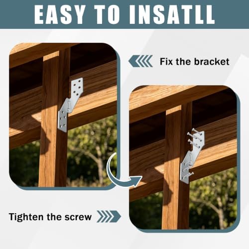60 Pcs Right Size Galvanized Steel Hurricane Straps Tie Brackets|