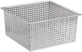 10 Inch Flanged Floor Drain Strainer, Stainless Steel, 3/16 Inch Perforations, 304 Grade