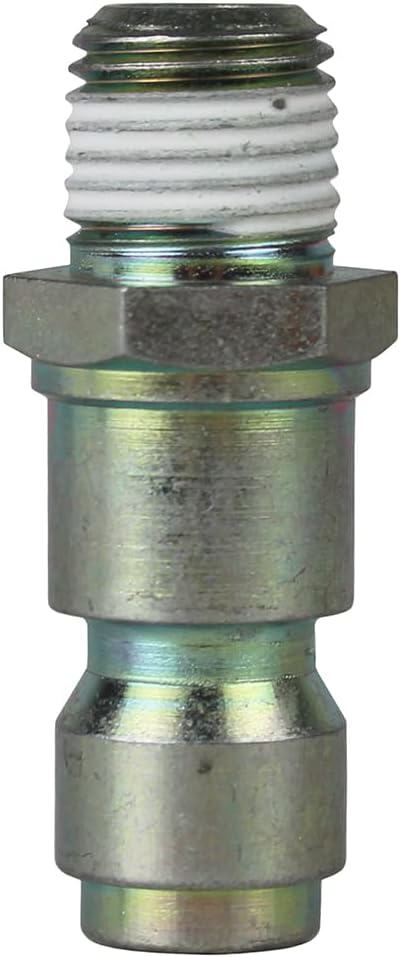 Prevost 1/4" Male NPT Plug Truflate Adaptor T Style Corrosion Proof URP086251 Pack of 10