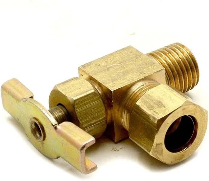 Replacement 3/8 Inch C x 1/4 Inch MP Angle Needle Valve for Thrifco Plumbing 6922006#303C