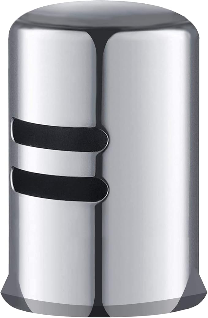 Dishwasher Air Gap (# 72020 - Chrome Kit) | Aftermarket Replacement Compatible with All Major Brands – Durable Chrome and Plastic – Evo Dyne