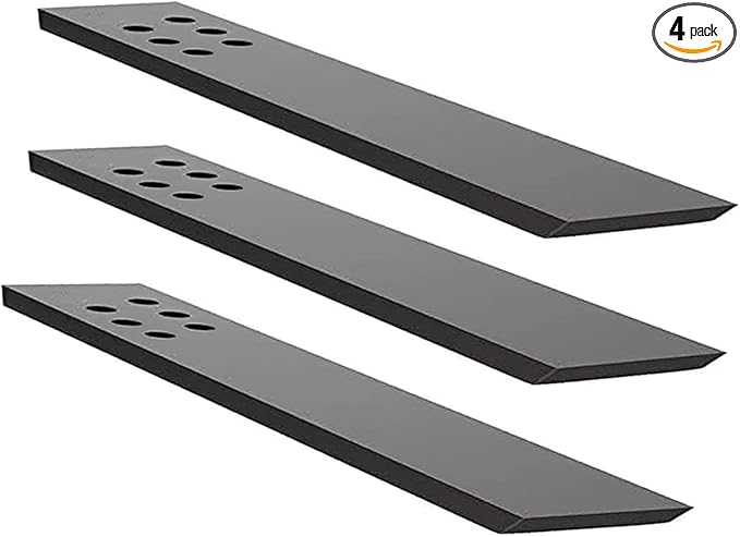 Countertop Support Bracket 3 Pack 10" Lx 2.5" W Hidden Black Knee Wall Support Countertop Bracket 3/8" Thick Heavy Duty for Quartz/Granite/Wood/Concret Countertops Screws Included