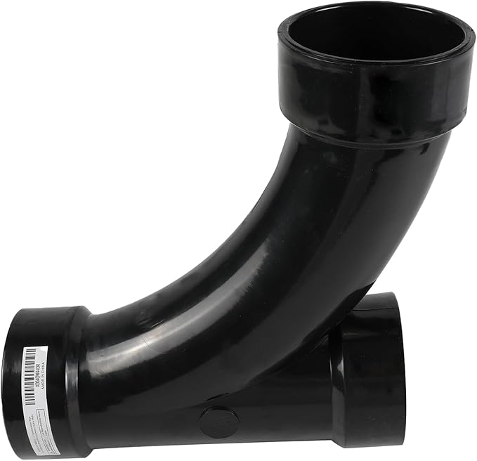 EFIELD 2"ABS DWV Long Radius Combination Wye & 1/8 Bend (One Piece) (Hub)