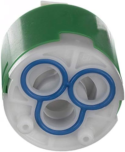 Belanger FC9M6 Hain Yo FL02GJ 35mm Single Lever Faucet Cartridge, Durable, & Easy to Install Faucet Cartridge Replacement, OEM Faucet Cartridges, Bathroom Ceramic Cartridges, Fits 35mm Faucets, 1 3/8"