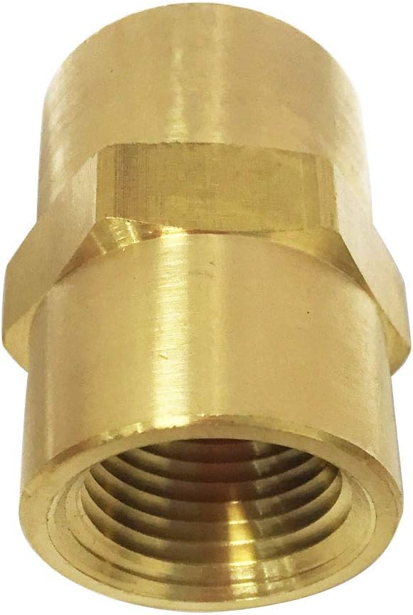 Brass Pipe Fittings, NPT Tee, Hex Head, Hex Nipple, Hex Coupling, 90 Degree Barstock Forged Elbow, Air Hose Fittings, 1/8" 1/4" 3/8" NPT Brass Fittings Kit, for Up to 1200PSI