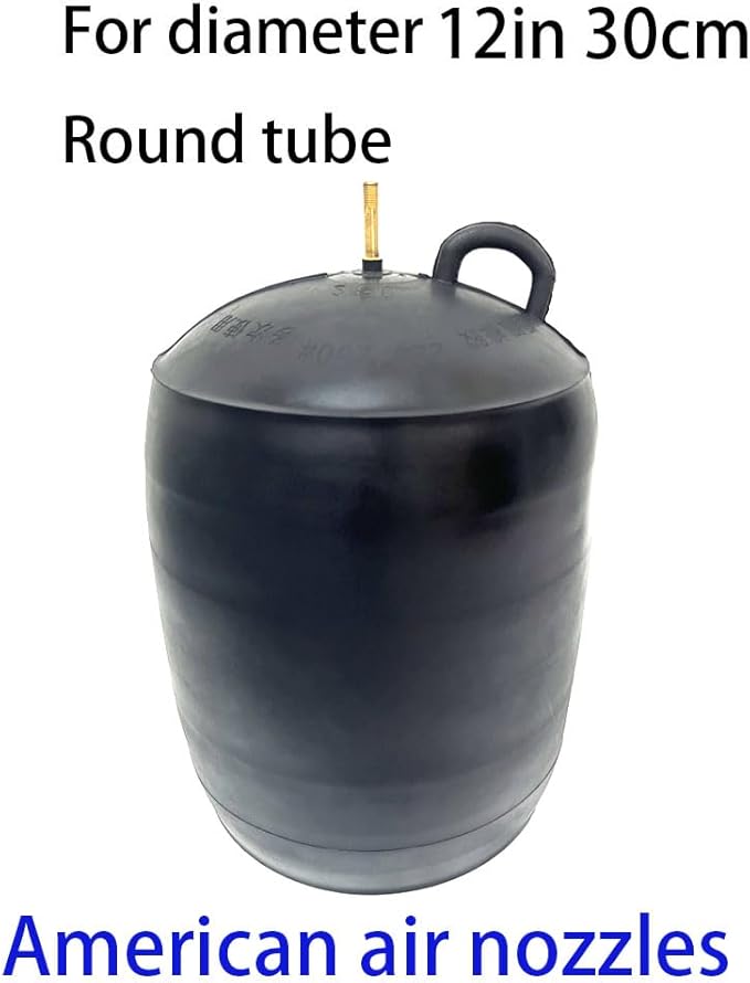 Rubber Test Ball Pipe Plug;Multi-Size Test Ball Plug;Test Ball Pneumatic Plug (12in 30cm)