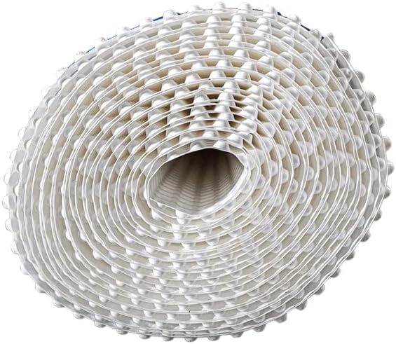 Whitecap Dimple Drainage Matting, 2' x 50' - Improves Water Movement and Drainage - Waterproof Moisture Barrier Foundation Wrap and Floor Underlayment - Sub Floor Waterproof Membrane
