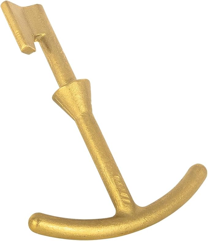 EFIELD Water Meter Box Key, Brass Made, 5.5-inch Length,(TOOL034)