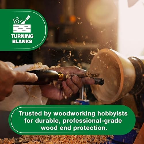 ANCHORSEAL 2 Log and Lumber End Grain Sealer, Prevents Checking, 1 Quart