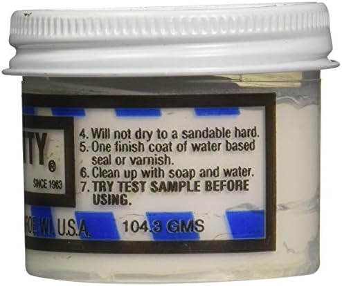 3.68 oz Color Putty 200 White Waterborne Putty