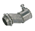 Electrical EMT Conduit to Box Offset Connector, 3/4 Inch, Set Screw, Offset, UL Listed (20)