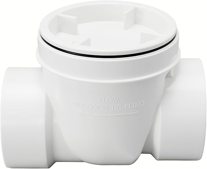 4 Inch Pvc Backwater Valve,Sewer Check Back Flow Preventer Drain Backflow Preventer Valve,Prevent Sewage And Rainwater From Flowing Backflow