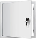 Donext Access Panel for Drywall/Ceiling, Wall Hole Cover with Lock and Keys, 12"x12" Metal Access Door, Concealed Service Door for Electrical and Plumbing