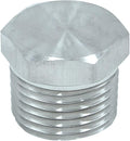HFS(R) Hex End Plug 1/4" NPT Male, Stainless Steel 304 Pipe Fitting Hex Head, Pack of 1
