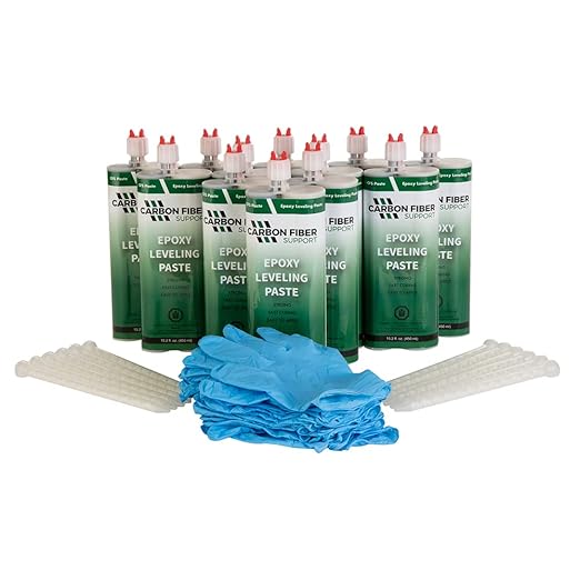Epoxy Paste | Foundation Wall & Concrete Crack Repairs Strengthen Reinforce Structures Non-Pliable Non-Sag Waterproof Adhesive Quick Set 12 Pack of 2-Part Glue (EP12PK-220234)