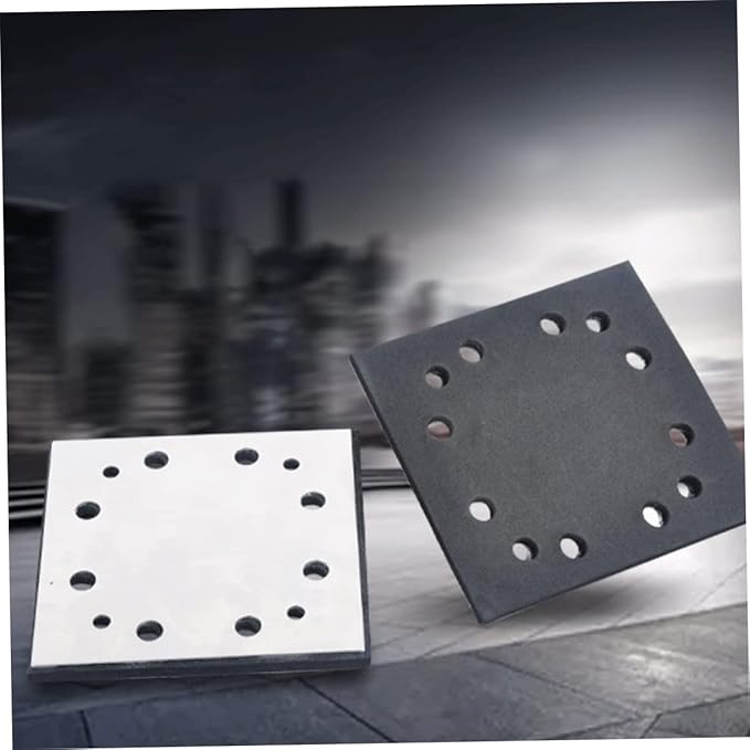 UPKOCH 5pcs Sanding Backing Plate Replacement Aluminum Sander Pad Sandpaper for Drywall Emery
