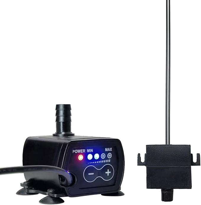 Automatic Small Sump Pump For Dehumidifier,13FT Lift,4 Level Flow Control,Submersible Water Pump With Level Sensor,For HVAC Condensate,Air Conditioner,Tank,GP02