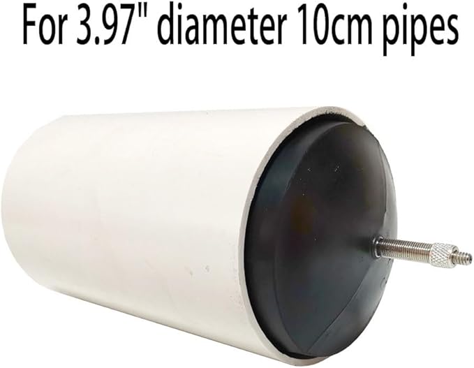 Rubber Test Ball Pipe Plug;Multi-Size Test Ball Plug;Test Ball Pneumatic Plug (4in 10cm)