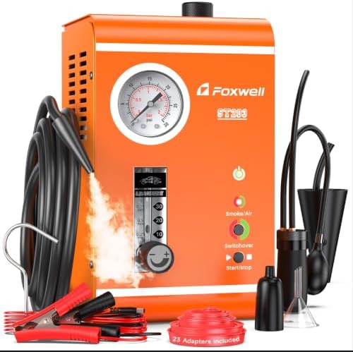 2026 FOXWELL ST203 Automotive Smoke Machine Leak Detector