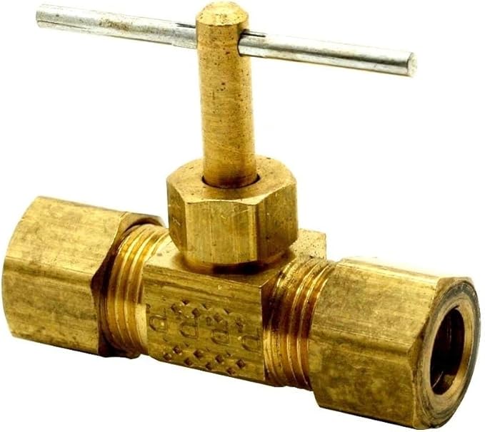 Replacement 1/4 Inch Tube Straight Needle Valve for Thrifco Plumbing 6922016#106C
