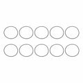 HARFINGTON 10pcs Nitrile Rubber O-Rings 72mm OD 68mm ID 2mm Width Metric Buna-N NBR Sealing Gasket Plumbing Sealing Repair O Rings for Car Auto Vehicle Repair Faucet Air Gas