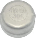 1-1/2" 1.5" Cap,NPT Female Threaded Cast Pipe Fitting,Stainless Steel 304