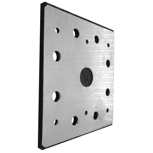 5pcs Sanding Backing Plate Replacement Sander Pad Compatible with Durable and Easy to Install for Electric and Smooth Finishing Tasks