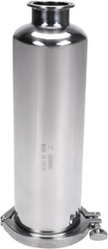 DERNORD 2 Inch Tri-Clamp Filter - SS304 Sanitary Fittings Inline Straight Strainer with 200 Mesh Stainless Screen