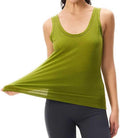 Women's 100% Merino Wool Tank Top – Ultra-Fine 15.5 Micron Base Layer, Breathable, Lightweight Undershirt Outdoor