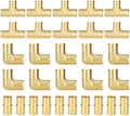 SUNGATOR 30-Pack 3/4 Inch PEX Fittings Kit, 10 Each Elbow Tee Coupling