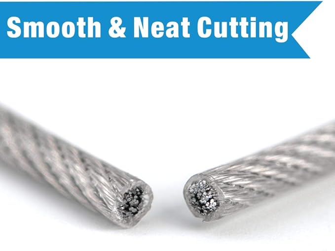 iCrimp Swaging Tool, Wire Rope Crimping Tools for Aluminum Copper Duplex Hourglass Sleeves, Stop Buttons and Ferrules with Built-in Cable Cutter Works from 3/64-inch to 1/8-inch