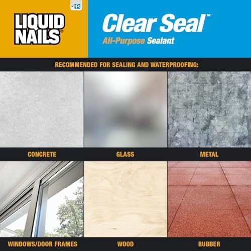 Liquid Nails 5.5 oz Clear Seal All-Purpose Sealant