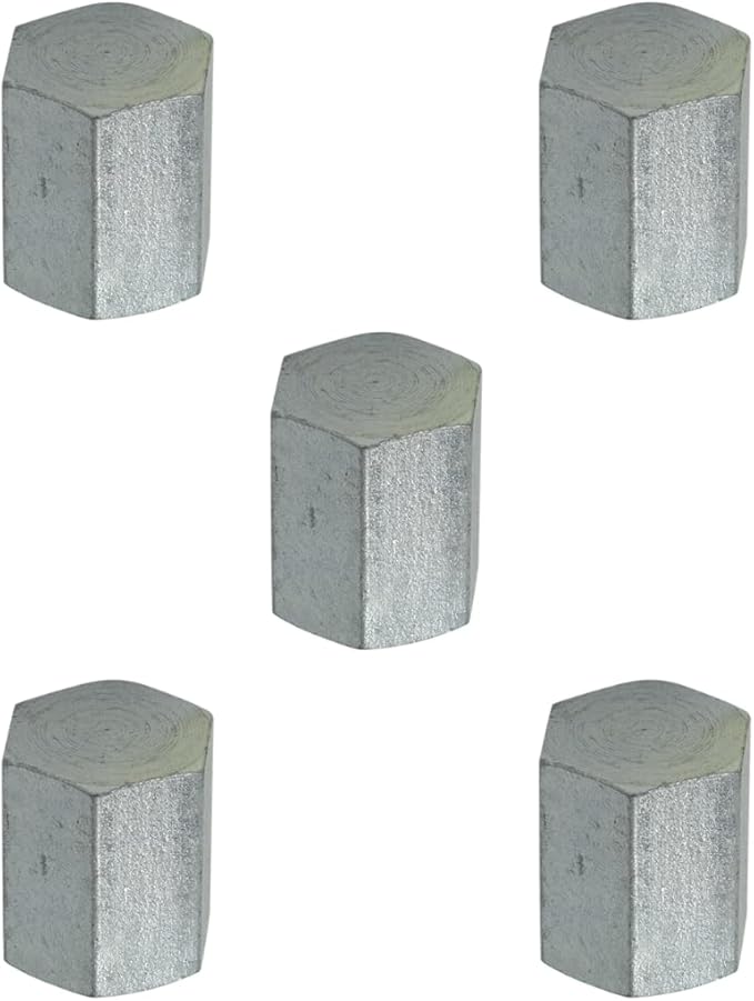 1/8" NPTF Pipe Cap End Hydraulic Fitting (5-PACK) | 5406C-02