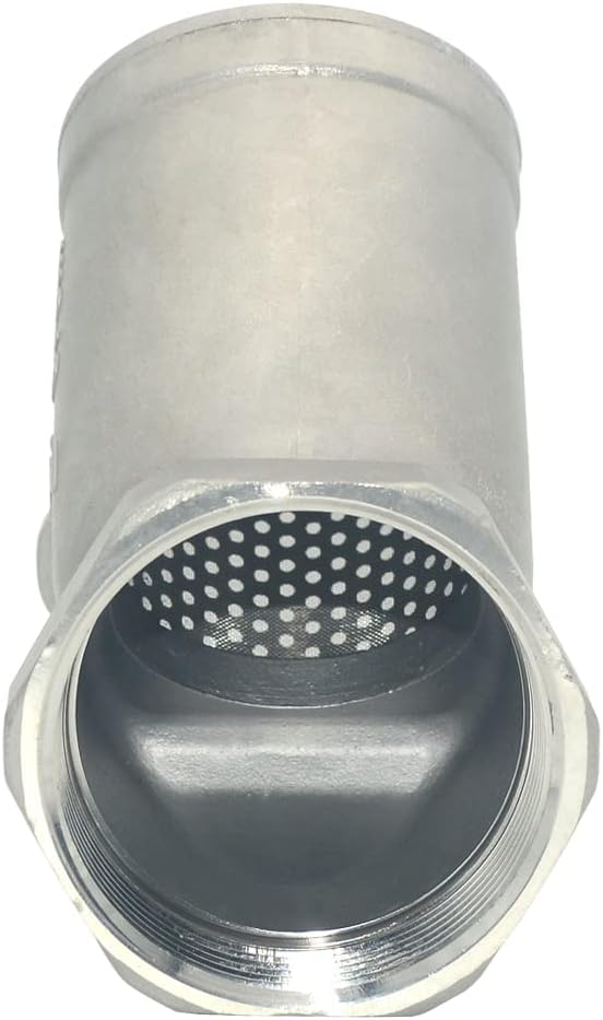 2" WYE Strainer Mesh Filter Valve,800WOG Y-Spring NPT Female Check Valve,Stainless Steel SS316 CF8M