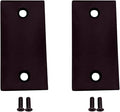 QCAA Door Strike Filler Plate, 2-1/4" x 1-1/8", Stainless Steel, US10B Oil Rubbed Bronze, MIT, 2 Pack