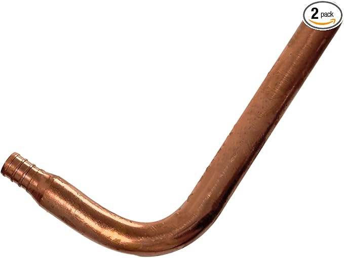 XFITTING 1/2 in Pex Stub Out Elbow 3-1/2 in x 6 in, 2 Pieces