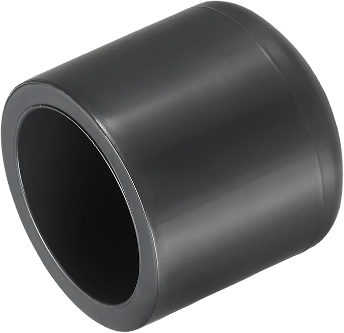1Pcs 3/4" PVC External End Cap Fitting, SCH80 Furniture Grade PVC Pipe Plug Adapter, Pipe Cover Fittings for DIY Project, Irrigation System, Plumbing Framework, Garden Structures