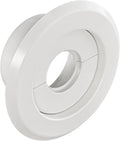 Retrofit Recessed Fire Sprinkler Escutcheon 1/2 in. IPS - Split 3 Piece in White - Depth Adjustment Range up to 3/4 in. for Fire Sprinkler Trim