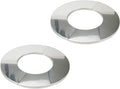 Wall Split Flange, Stainless Steel Round Escutcheon Plate for 2.79"/71mm Diameter Pipe, Pack of 2