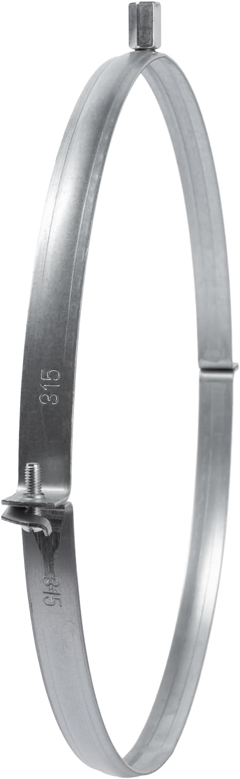14" Inch Galvanized Pipe Hanger - Conduit Mounting Clamp - Tube Brackets - Pipe Clamps - Tube Wall Mounting Bracket Clamp - Rigid Conduit Holder - PVC and Metal Pipe Attachment Hanger