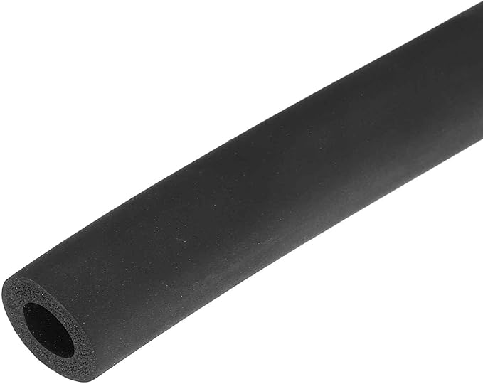 1/3" ID Pipe Insulation Foam Tube, EPDM Pipe Cover 5/8" OD Wrap Roll Bar Tubing 4.9FT Long - Insulation Freeze Heat Preservation for Guitar Stand/AC Units/Exercise Machine