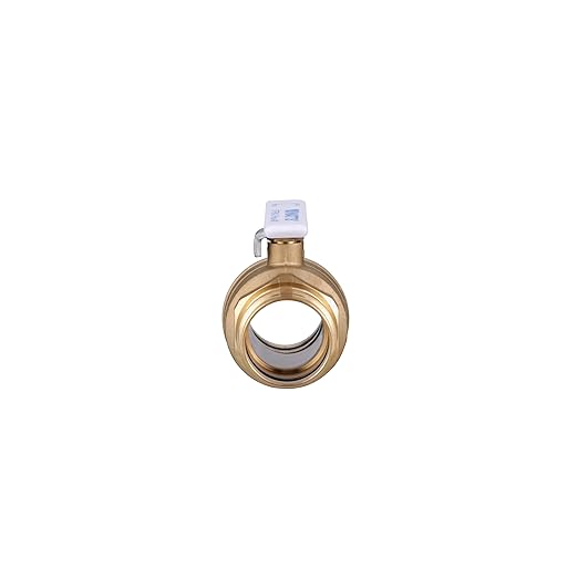Watts LFFBV-3-PRESS-M2 Series 2" Lead-Free 2-Piece Full Port Chrome-Plated Brass Ball Valve with Integral Press Fitting End Connections for Types K, L, and M Hard Copper Tubing