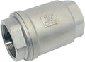 1.5inch NPT Female WOG1000 Check Valve,Spring Loaded In-line Low Cracking Pressure, Door Hinges,4Size (07)…