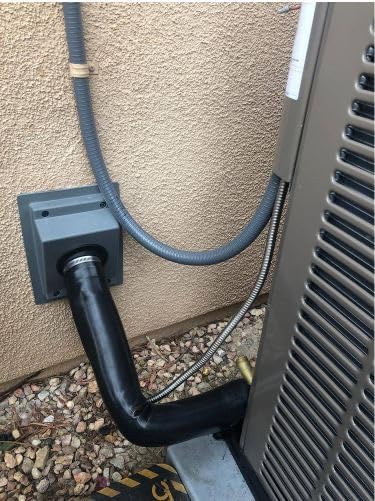 Airex Model 72C-B, E-Flex Guard Black Line Set Cover/Protector/Sleeve for 5/8"", 3/4"" or 7/8"" Copper Tubing w/ 3/4"" Wall Insulation (6 Feet Length)