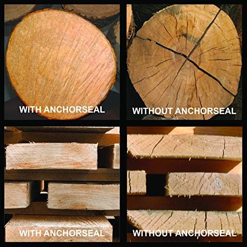 ANCHORSEAL 2 Log and Lumber End Grain Sealer, Prevents Checking, 1 Quart