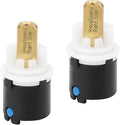 RP60400 Valve Stem Cartridge Replacement for Delta Two Handle Diamond Seal Technology aucets and Beverage Faucets, Replacement Faucet Parts for Bathroom Faucet Cartridge