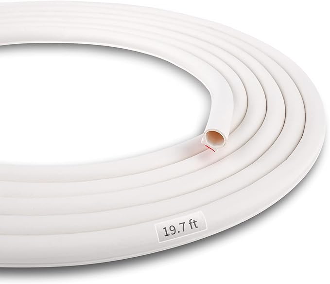 19.7 Ft Weather Stripping Door Seal Strip for Door Frame, Self-Adhesive Door Seals Weather Stripping, Gap Protection (5/16-11/20 inch) for Doors & Windows