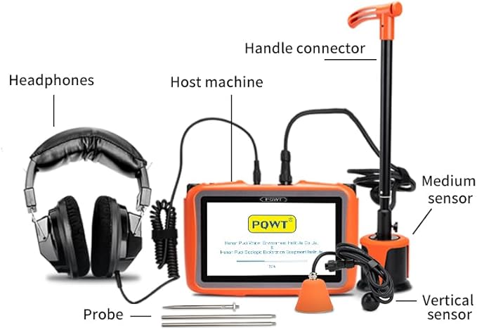 PQWT L4000 Electric Underground Water Leak detectors Equipment, Indoor and Outdoor Leak Detection