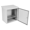 Electrical Junction Box Metal Enclosure Cold-Rolled Steel Plate Network Enclosure Exterior Box Wall/Pole Mounted for Electrical Services and Battery Accessories